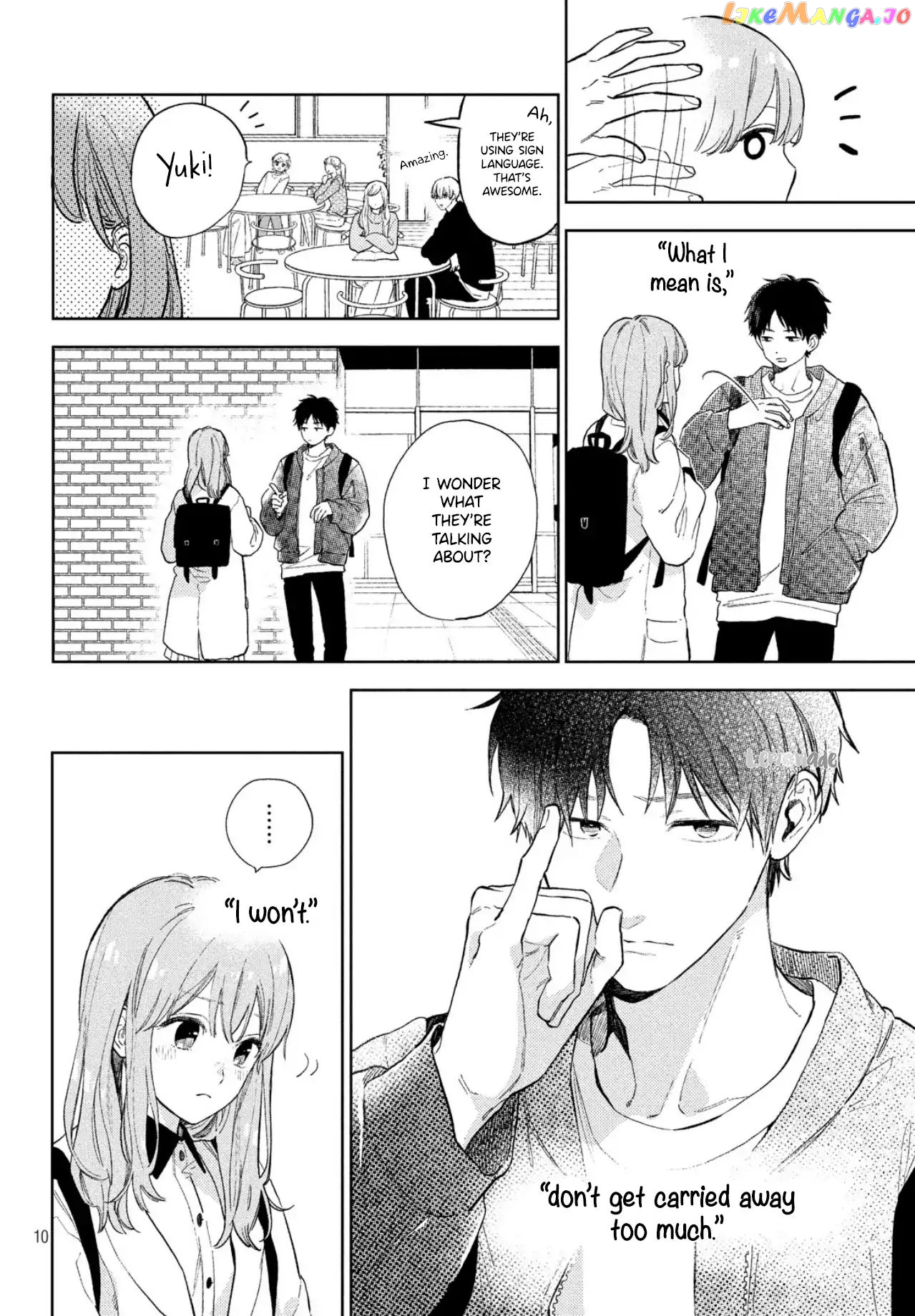 A Sign of Affection, Chapter 3 image 12